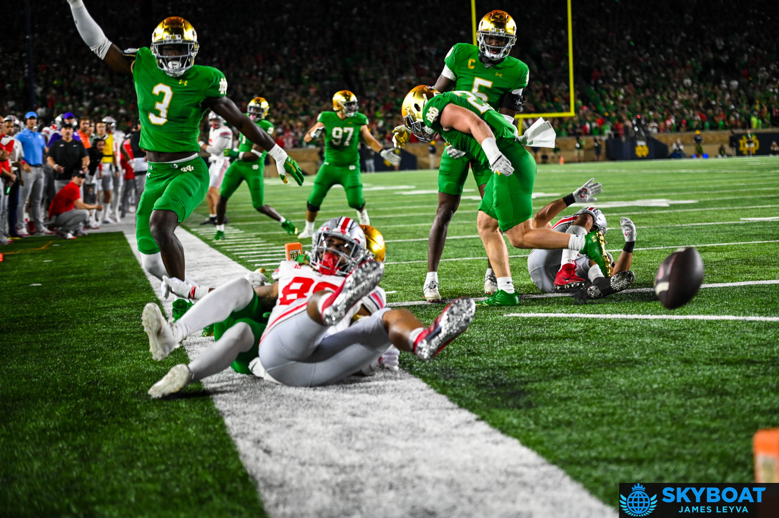 Ohio State Buckeyes vs Notre Dame Fighting Irish - Game Day Gallery ...