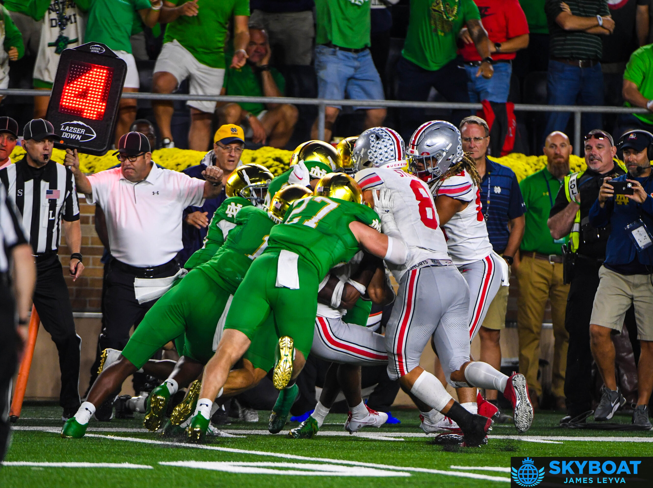 Ohio State Buckeyes vs Notre Dame Fighting Irish - Game Day Gallery ...