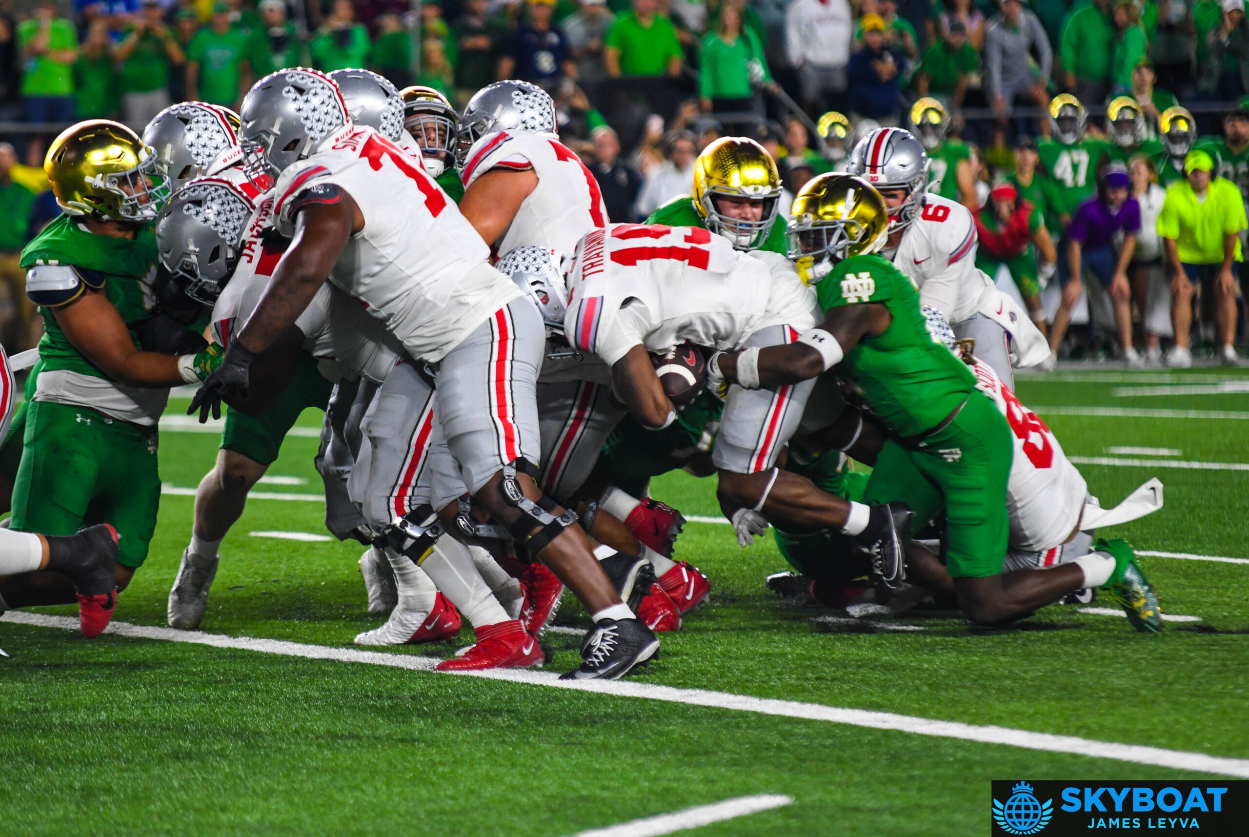 Ohio State Buckeyes vs Notre Dame Fighting Irish - Game Day Gallery ...