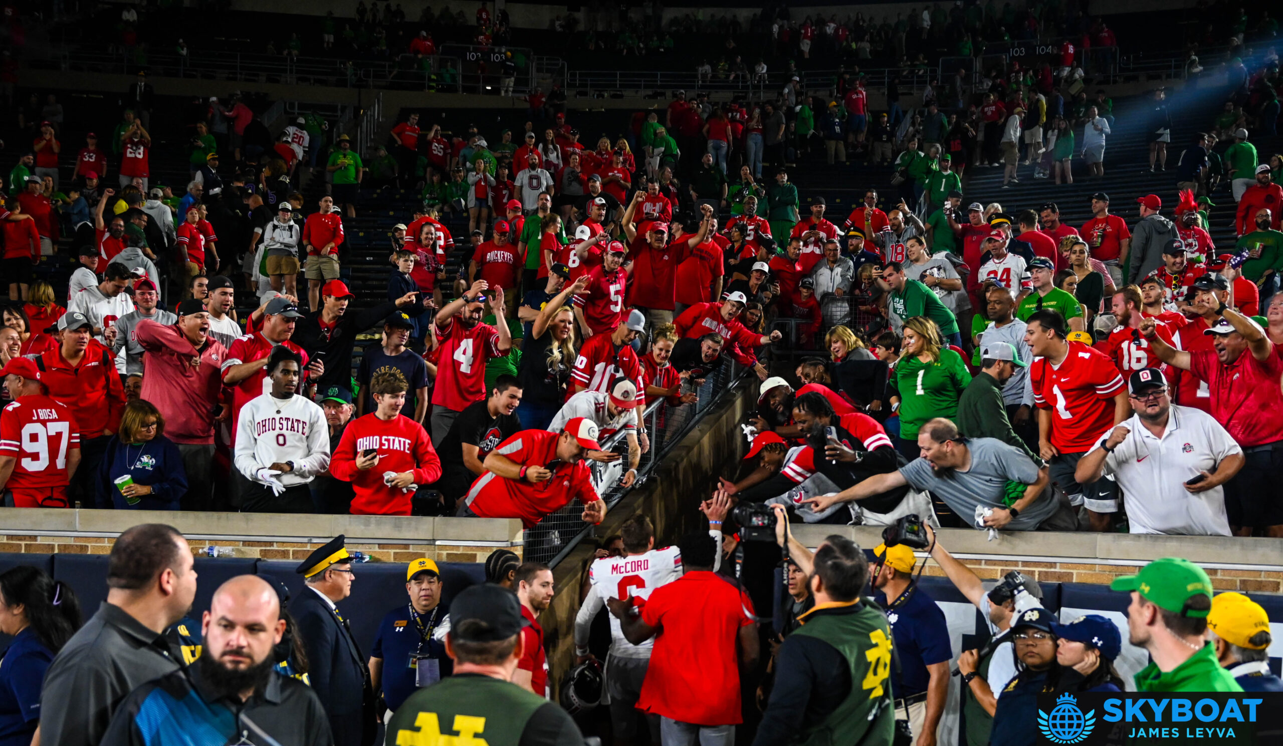 Ohio State Buckeyes vs Notre Dame Fighting Irish - Game Day Gallery ...