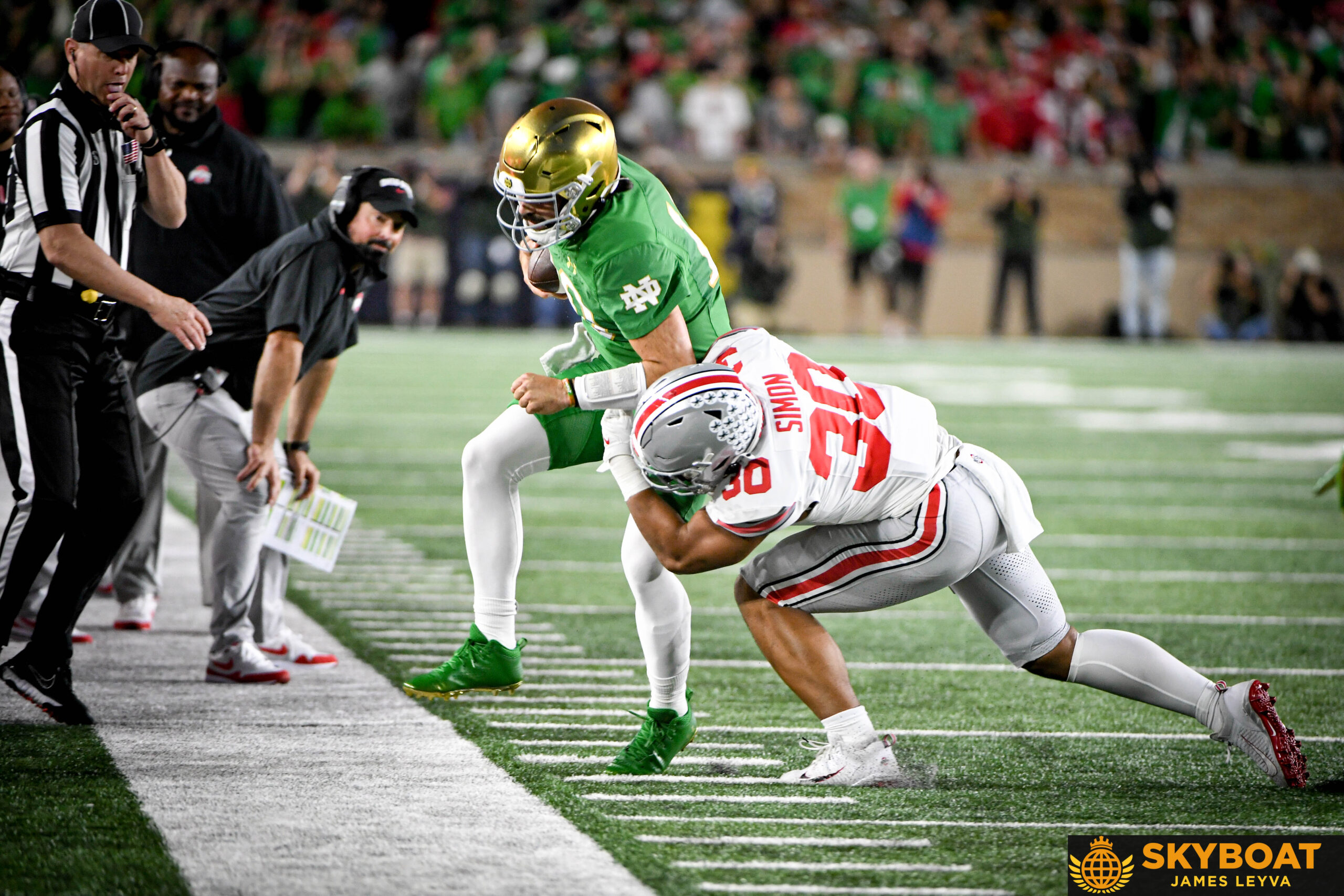 Ohio State Buckeyes vs Notre Dame Fighting Irish - Game Day Gallery ...